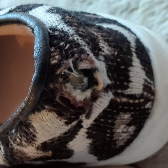 Topshop Leopard Print Canvas Slip On Streetwear Sneakers Shoes Women Size 6.5 - Picture 5 of 8